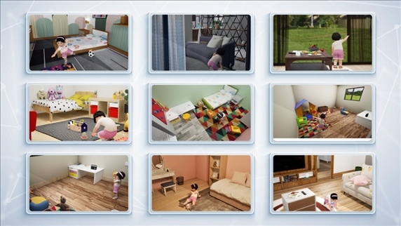 通用智能人“通通”可以自主應(yīng)對多變的場景。受訪者供圖