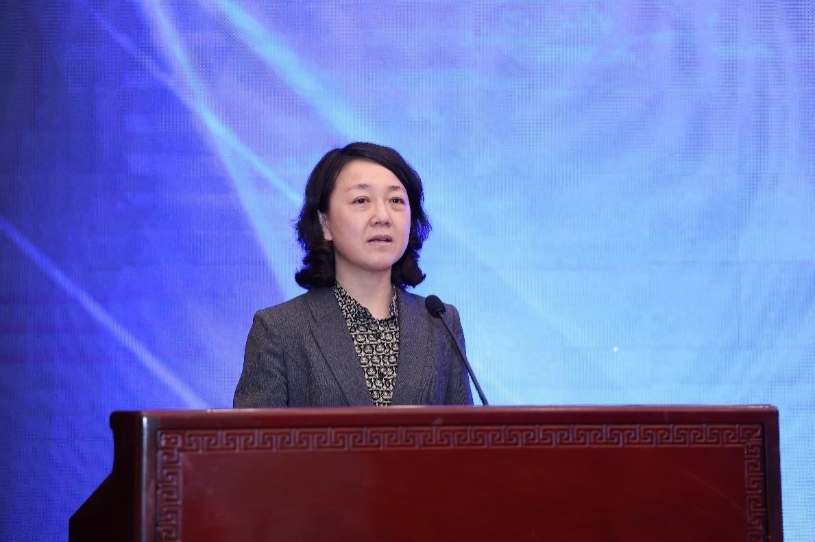 中華全國新聞工作者協(xié)會黨組成員、書記處書記吳兢致辭。主辦方供圖