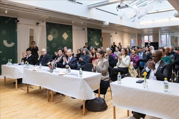 活動現(xiàn)場。中國駐瑞典大使館供圖