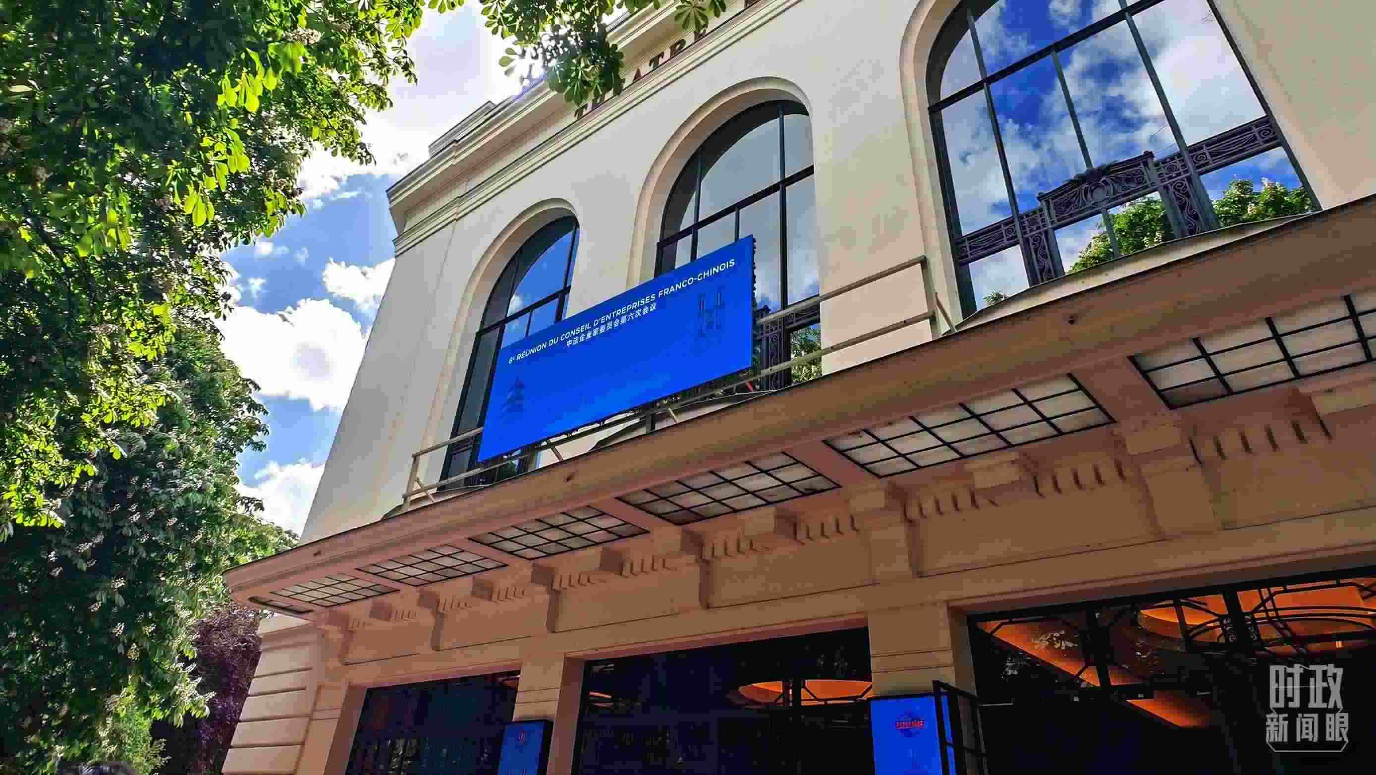 △馬里尼劇院。（總臺(tái)央廣記者馬喆拍攝）