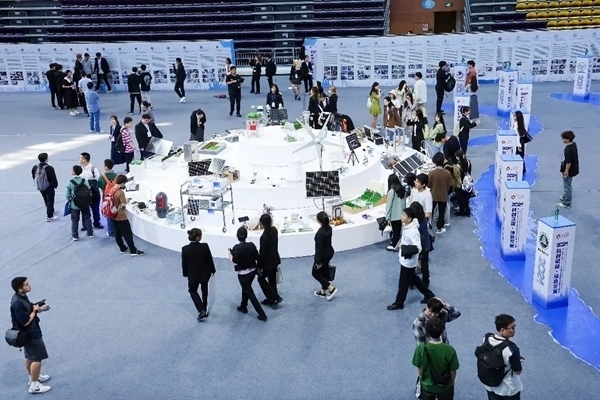 入圍決賽作品成果展。北京建筑大學(xué)供圖