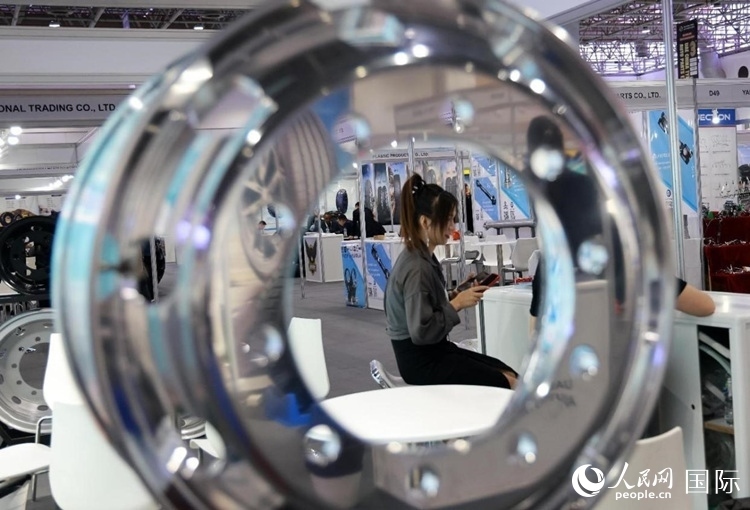 展會場景。人民網(wǎng)記者 管克江攝