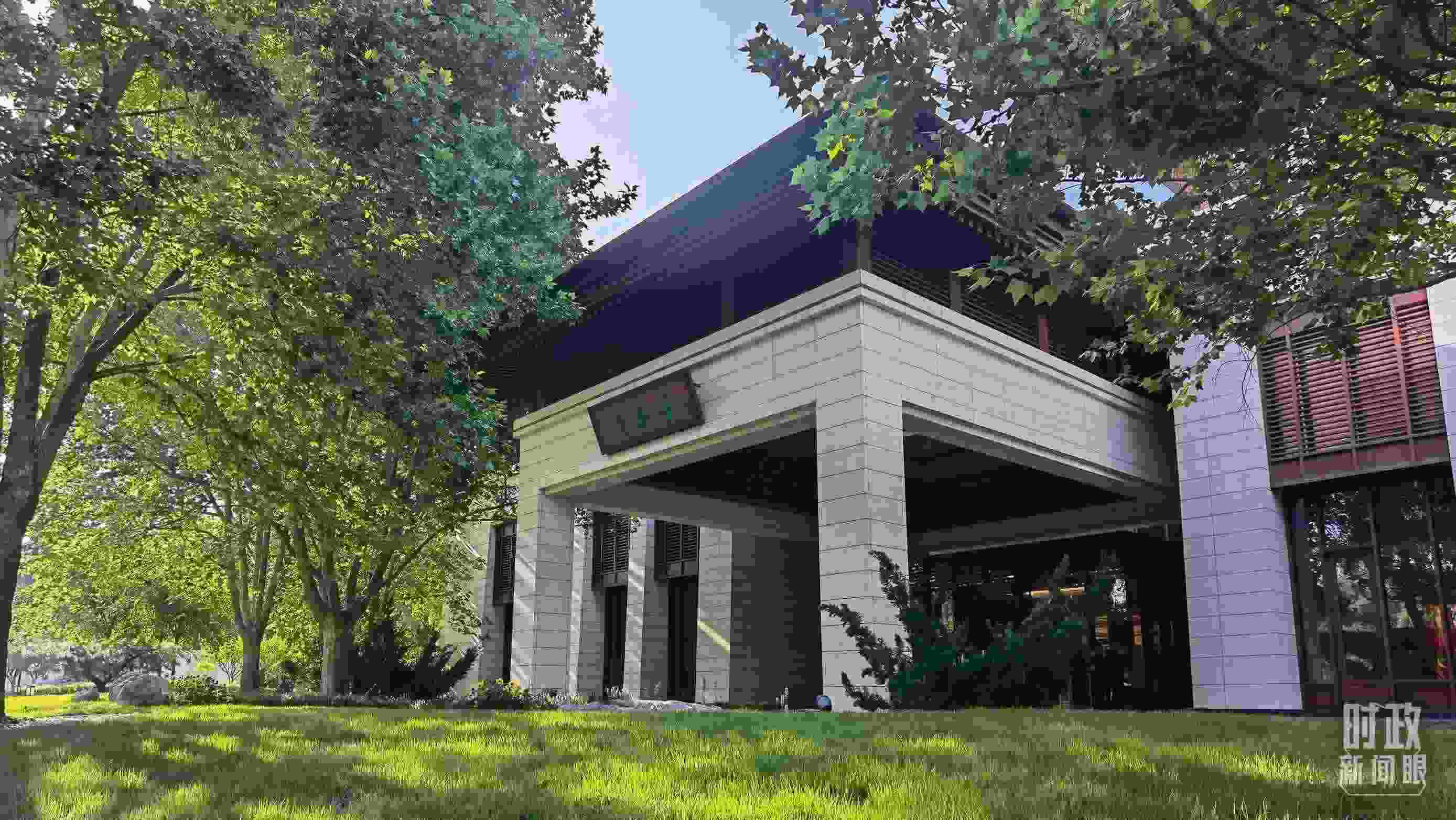 △釣魚臺芳華苑。（總臺央視記者石丞拍攝）