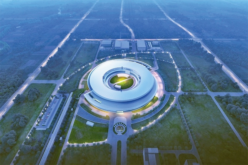 近年來(lái)，長(zhǎng)三角各省市牢牢把握高質(zhì)量發(fā)展這個(gè)首要任務(wù)，因地制宜培育和發(fā)展新質(zhì)生產(chǎn)力，朝著世界級(jí)城市群目標(biāo)邁進(jìn)。圖為第四代大科學(xué)裝置“合肥先進(jìn)光源”的效果圖（資料圖片）。 新華社發(fā)（中國(guó)科學(xué)技術(shù)大學(xué)國(guó)家同步輻射實(shí)驗(yàn)室供圖）