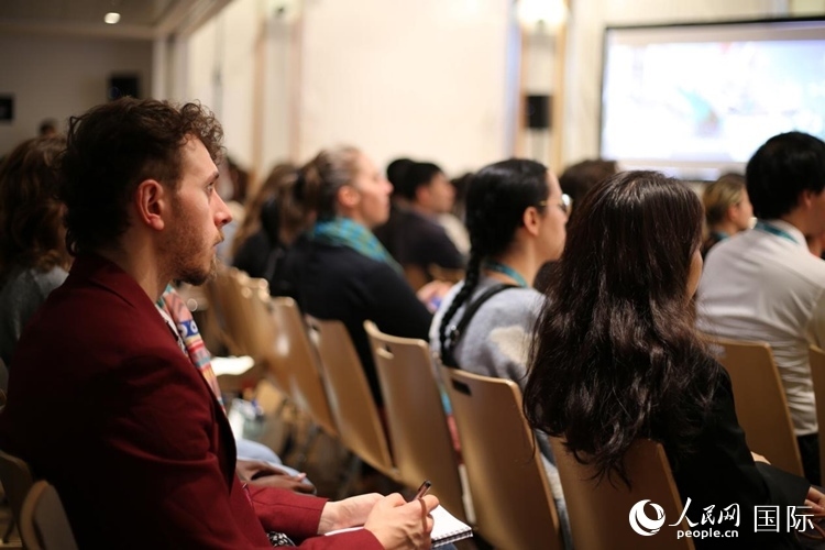 中國(guó)優(yōu)秀動(dòng)畫(huà)作品推介會(huì)現(xiàn)場(chǎng)。人民網(wǎng)記者 于超凡攝