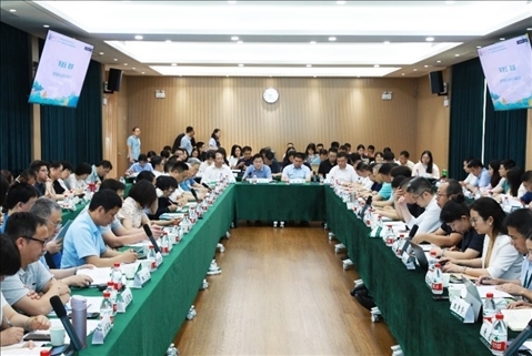 守正創(chuàng)新推動(dòng)思政課建設(shè)內(nèi)涵式發(fā)展學(xué)術(shù)研討會(huì)現(xiàn)場(chǎng)。武漢大學(xué)供圖