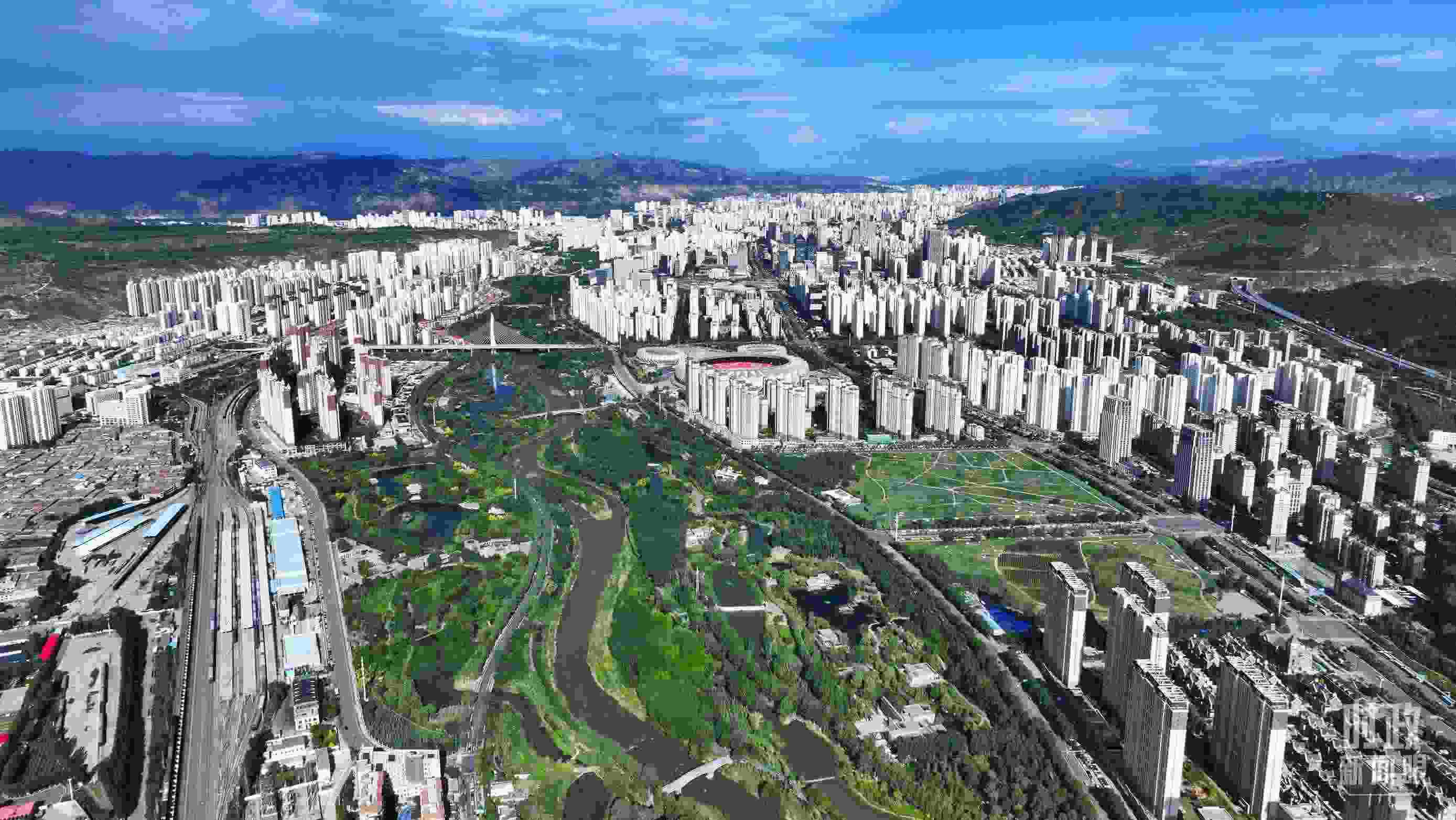 △青海西寧。（總臺央視記者范凱拍攝）