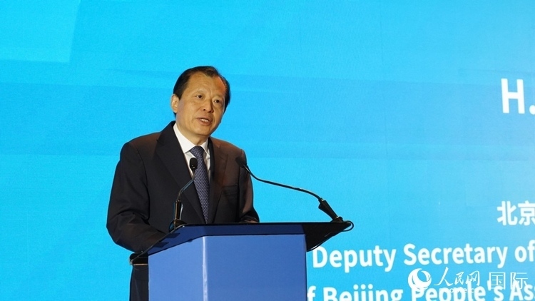 劉偉副書記致辭。人民網(wǎng) 劉暢攝