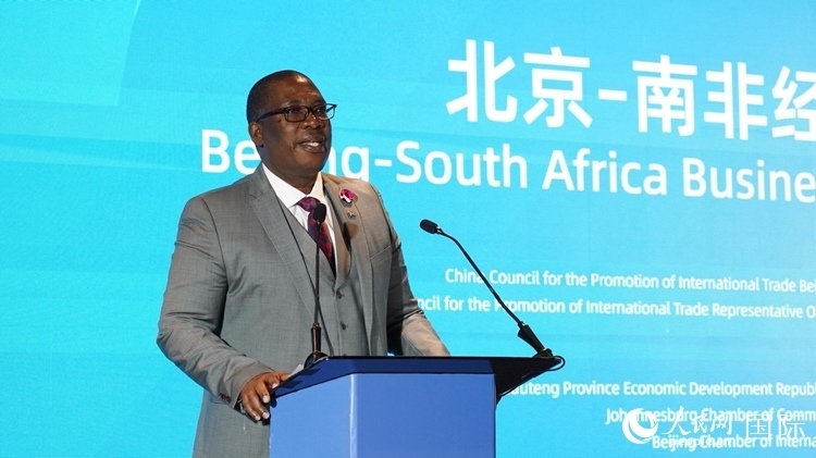 勒蘇非省長致辭。人民網(wǎng) 劉暢攝