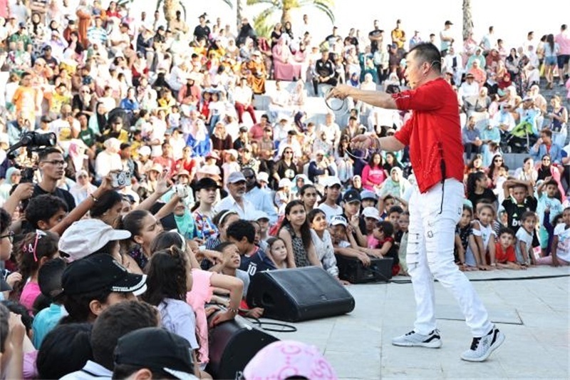 茶文化主題演出場(chǎng)景。拉巴特中國(guó)文化中心供圖