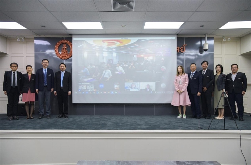 泰國(guó)博仁大學(xué)會(huì)場(chǎng)。中泰文化教育研究中心供圖