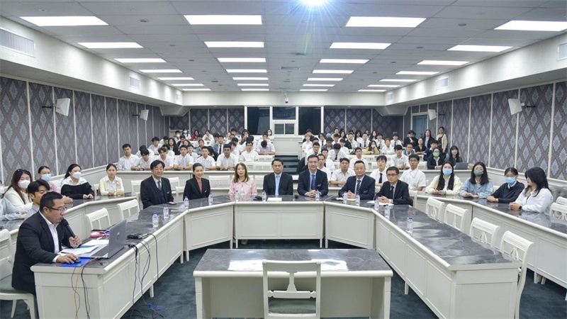 泰國(guó)博仁大學(xué)會(huì)場(chǎng)。中泰文化教育研究中心供圖