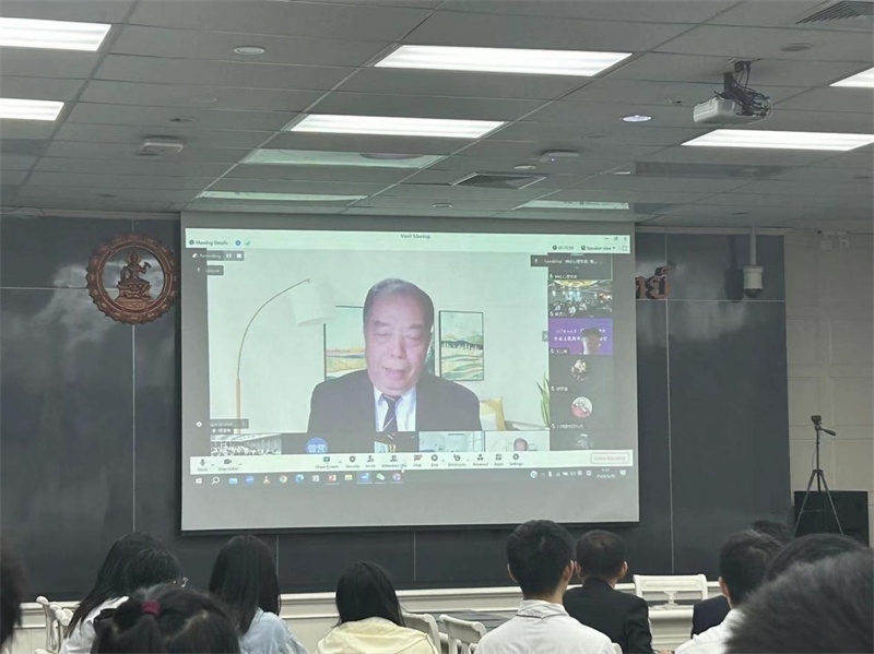 傅增有教授講座。