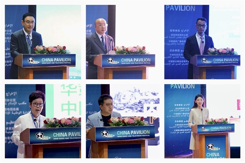 中國視聽機(jī)構(gòu)代表推介優(yōu)秀作品。主辦方供圖