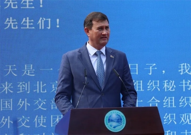 白俄羅斯外交部長馬克西姆·雷任科夫出席活動并致辭。主辦方供圖