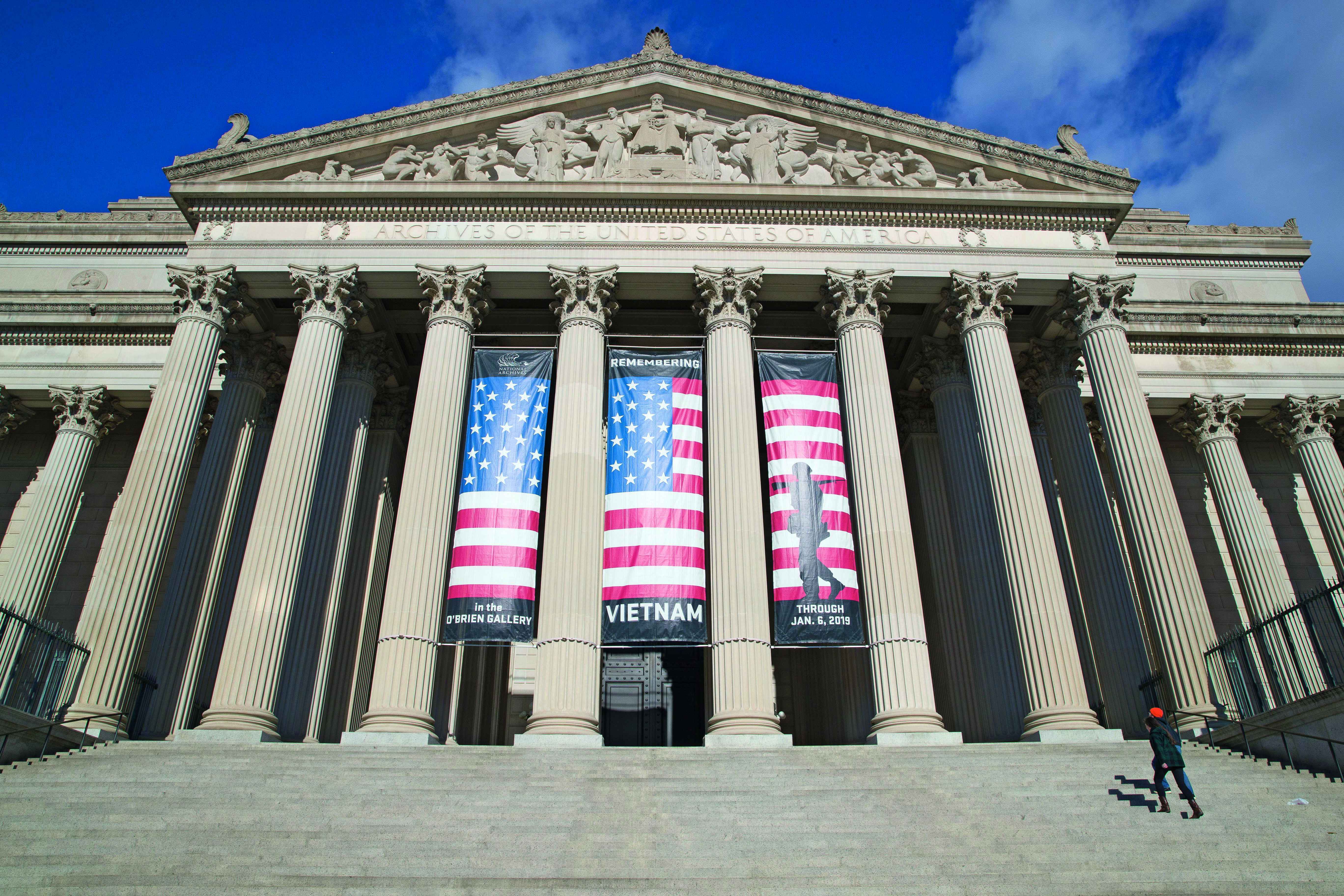 美國(guó)國(guó)家檔案館。