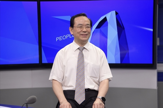 中國人民大學法學院教授、博士生導師楊建順。人民網(wǎng)記者 王曉嘯攝