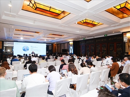 7月11日，由華陽海洋研究中心、中國南海研究院、中國國際法學(xué)會聯(lián)合撰寫的《南海仲裁案裁決再批駁》報(bào)告在北京發(fā)布。華陽海洋研究中心供圖