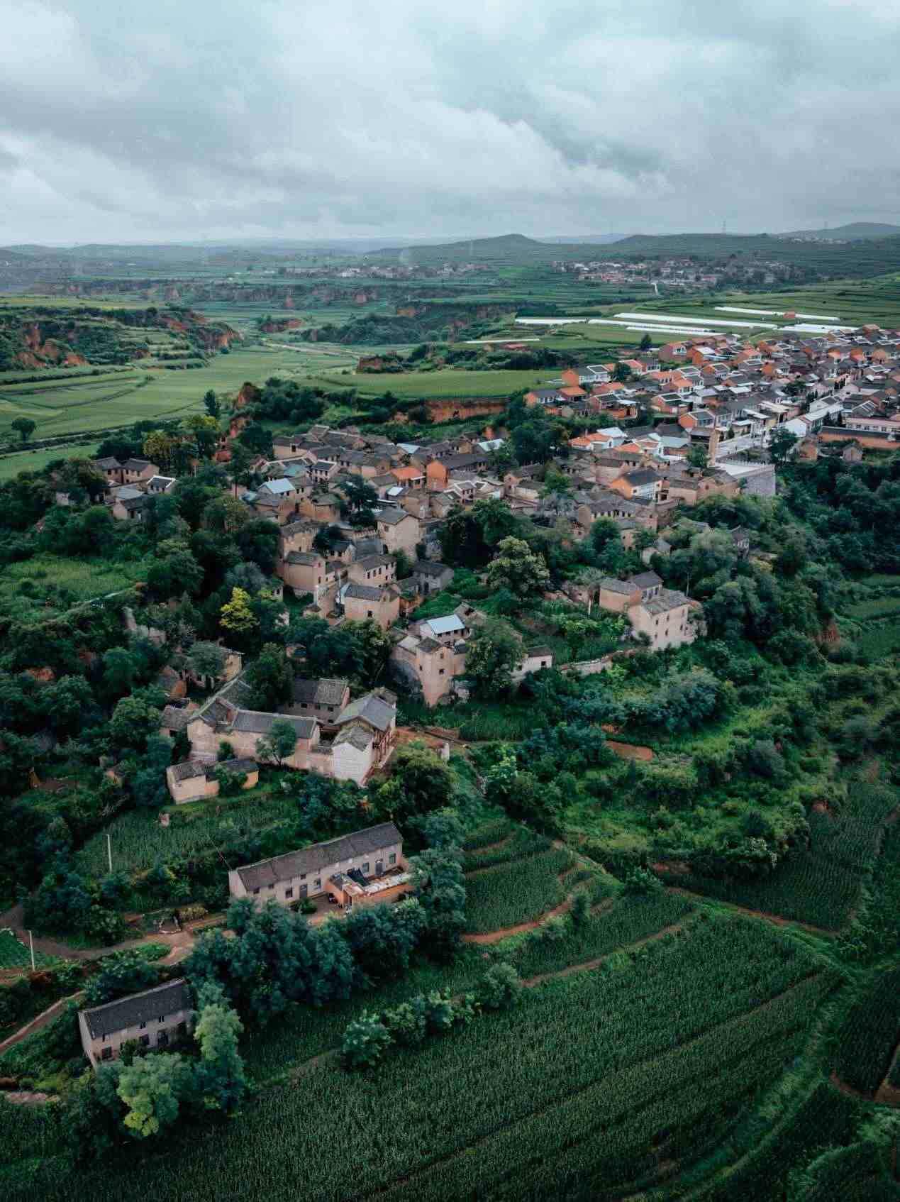 俯瞰永寧寨村。邱活攝