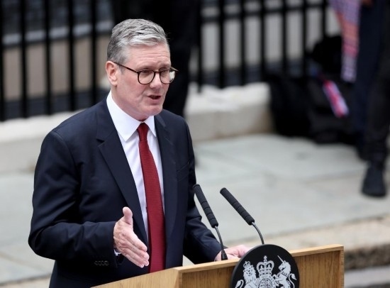  圖為英國(guó)首相斯塔默資料照片。（新華社記者李穎攝）