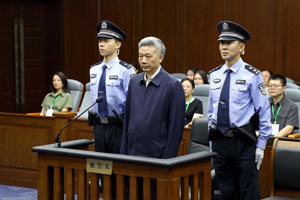 現(xiàn)場圖。（重慶市第五中級人民法院供圖）