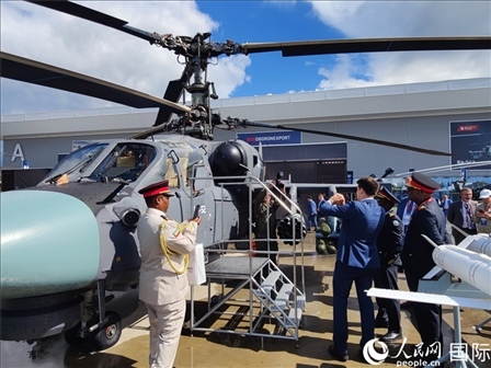 俄羅斯“軍隊(duì)-2024”國(guó)際軍事技術(shù)論壇現(xiàn)場(chǎng)。人民網(wǎng)記者 于宏建攝