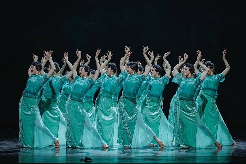 舞劇《熱血當(dāng)歌》演出現(xiàn)場。主辦方供圖