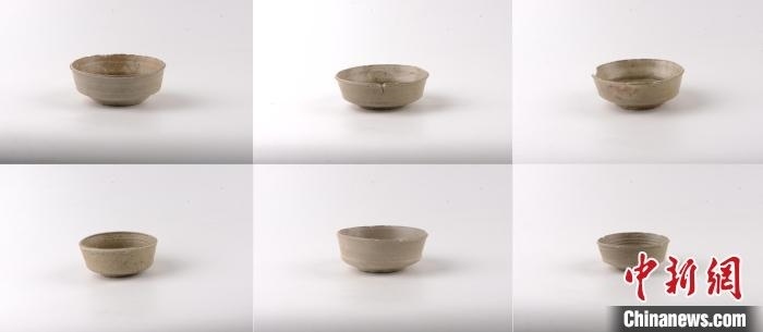 商周時(shí)期原始瓷碗。 寧波市文化遺產(chǎn)管理研究院供圖