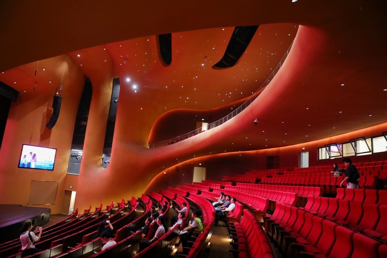 劇場(chǎng)內(nèi)部空間?！吨袊?guó)經(jīng)濟(jì)周刊》記者 肖翊攝