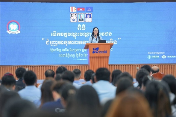 占尼莫在開幕式致辭?；顒?dòng)主辦方供圖