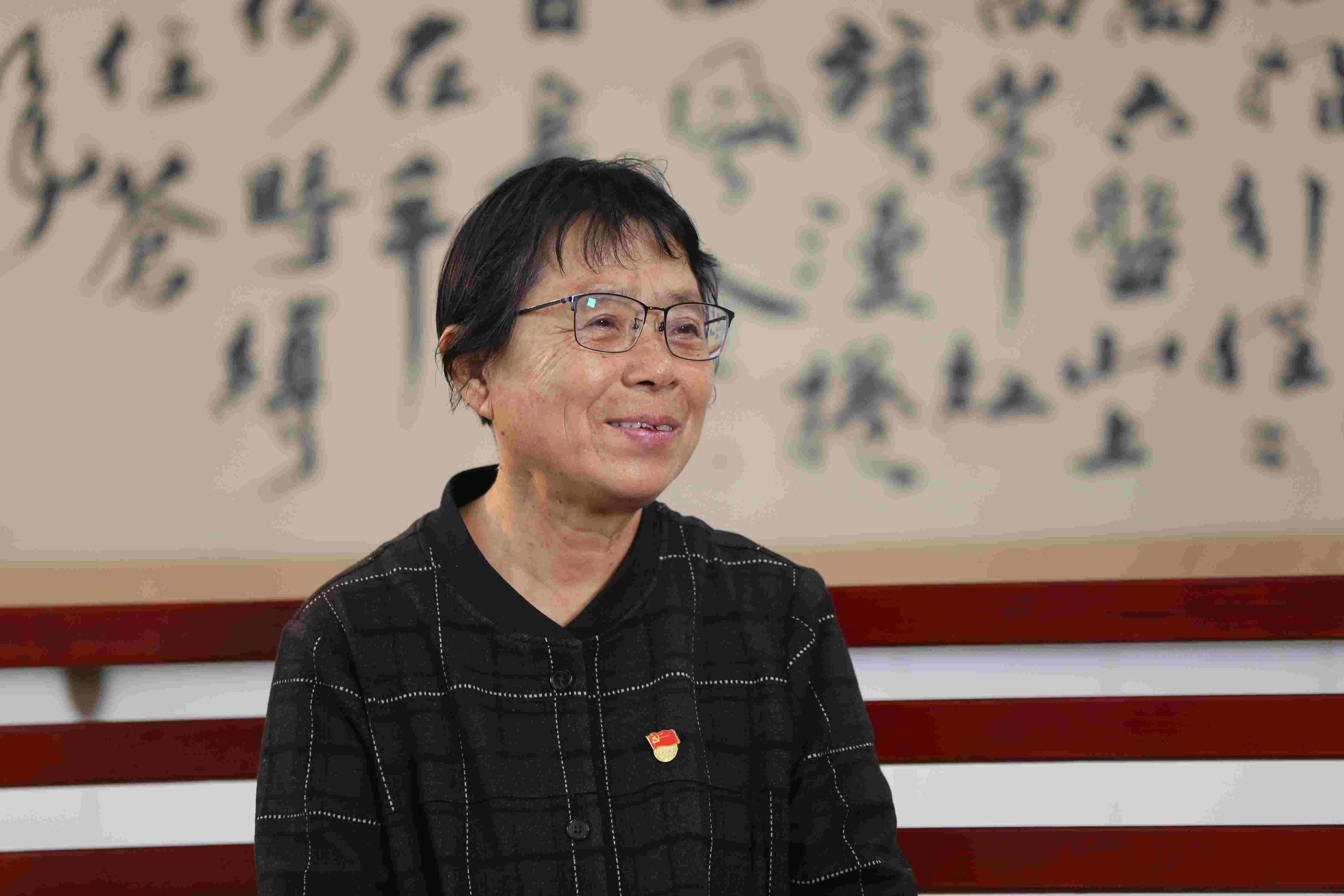 張桂梅。人民網(wǎng)記者 李發(fā)興攝