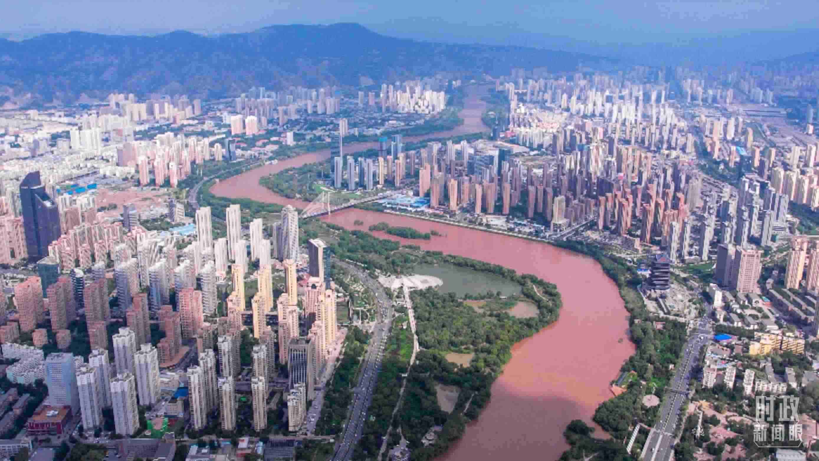 △蘭州。（總臺央視記者范凱拍攝）