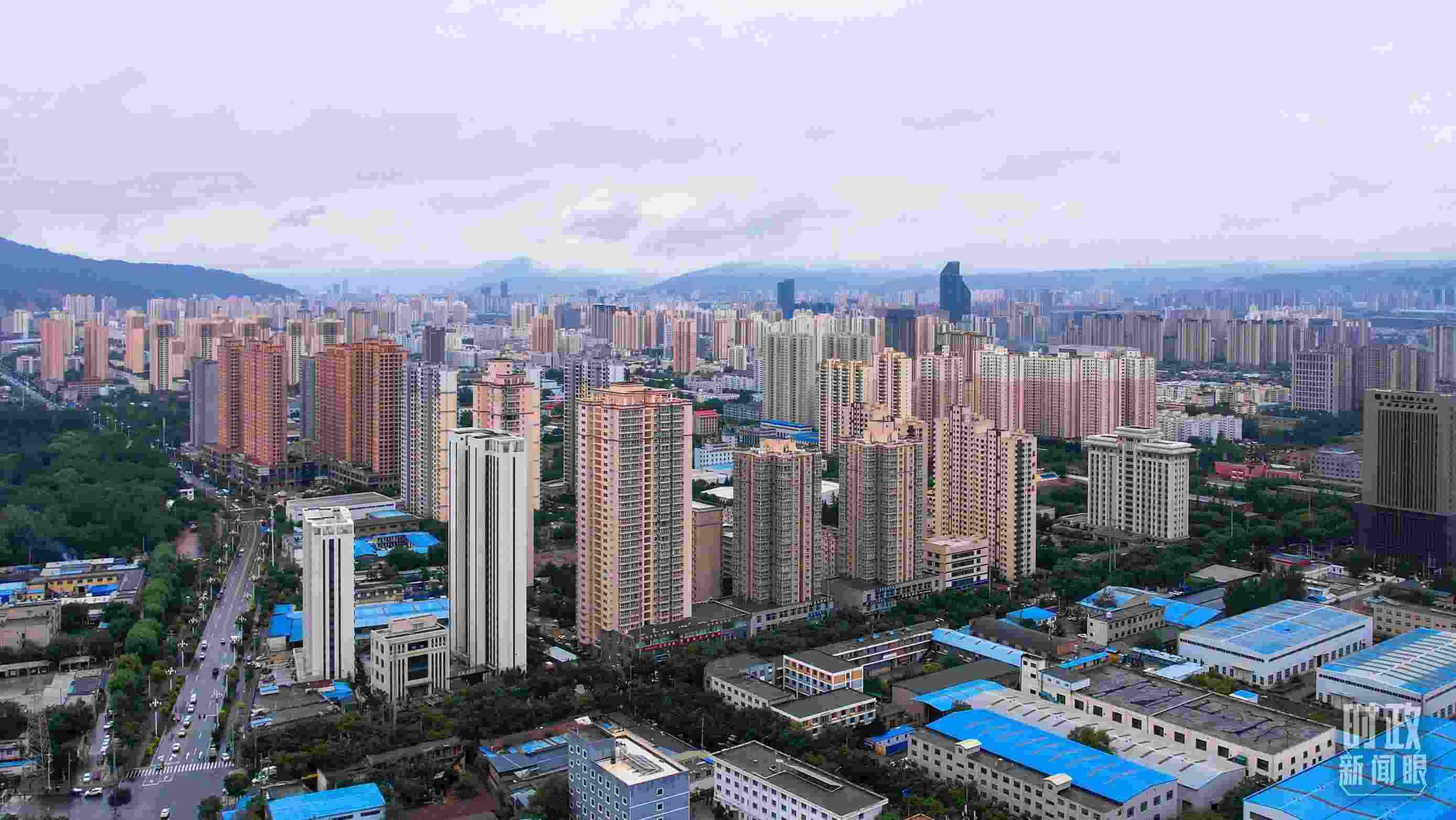 △蘭州。（總臺記者馬凌峰拍攝）