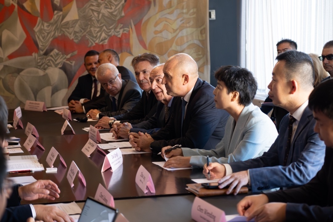 會(huì)議現(xiàn)場。中國駐保加利亞大使館供圖。