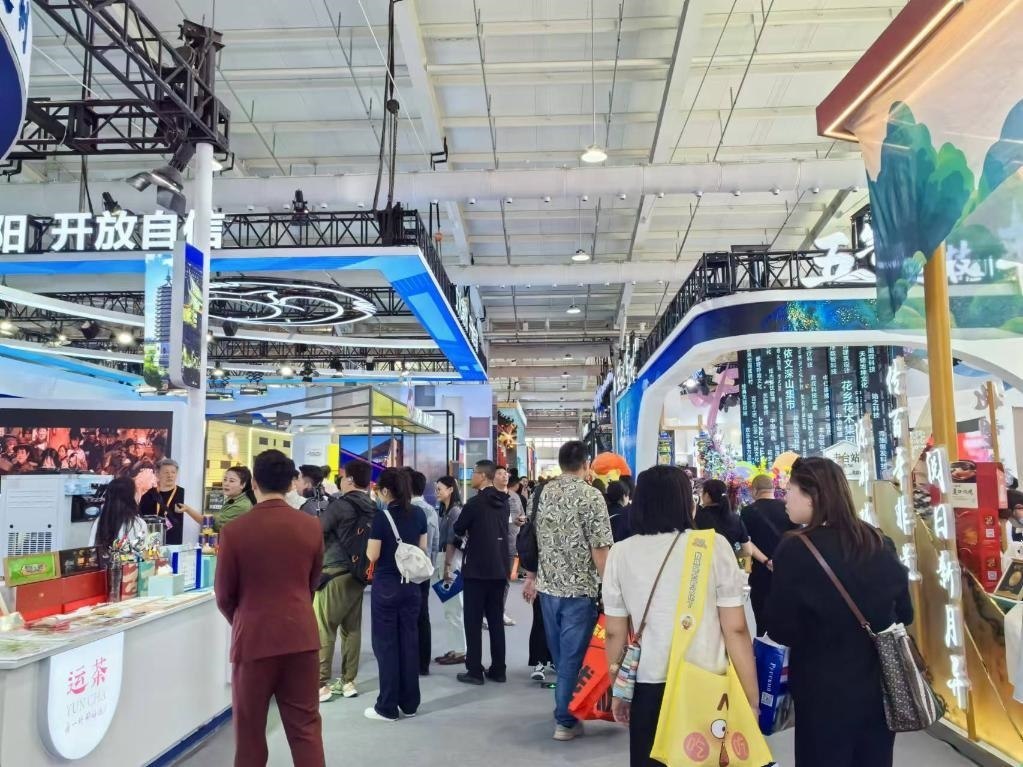 圖為2024年服貿(mào)會(huì)展區(qū)現(xiàn)場(chǎng)。 新華社記者 魏玉坤 攝