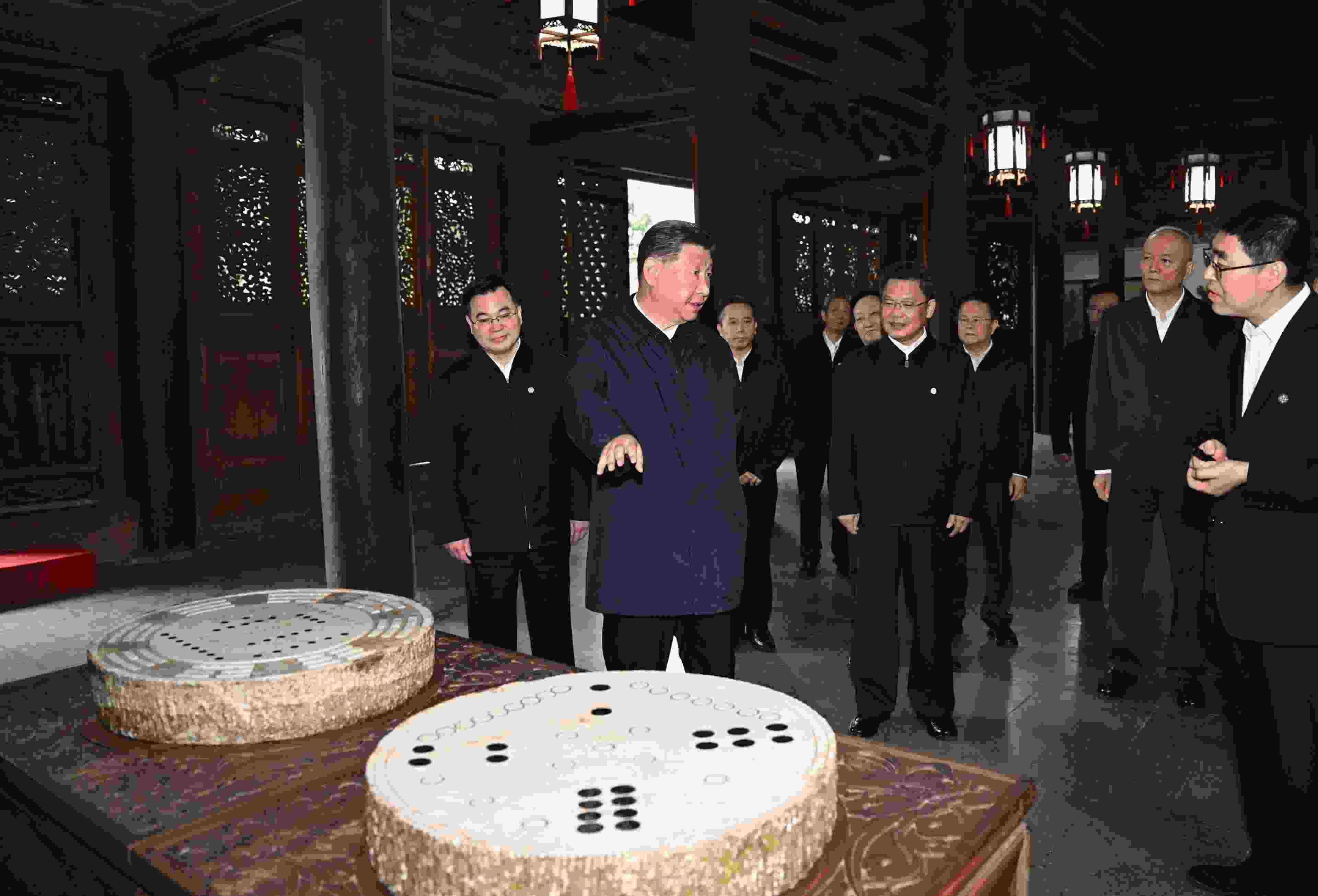 2024年9月10日，習(xí)近平總書記在甘肅天水考察了全國重點(diǎn)文物保護(hù)單位伏羲廟。