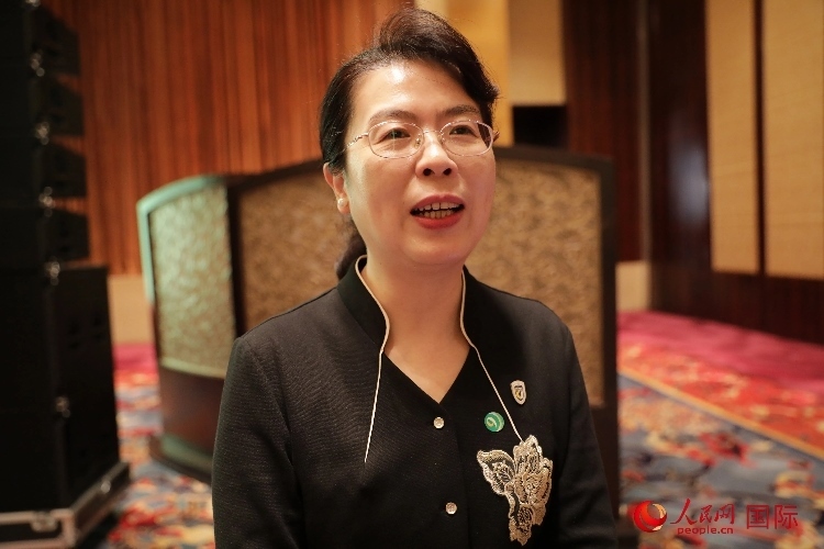 北京外國語大學(xué)亞洲學(xué)院院長、中國馬來研究中心主任蘇瑩瑩教授接受人民網(wǎng)采訪。人民網(wǎng) 王婧攝