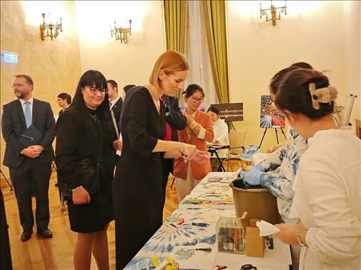 招待會(huì)現(xiàn)場。中國駐匈牙利大使館供圖