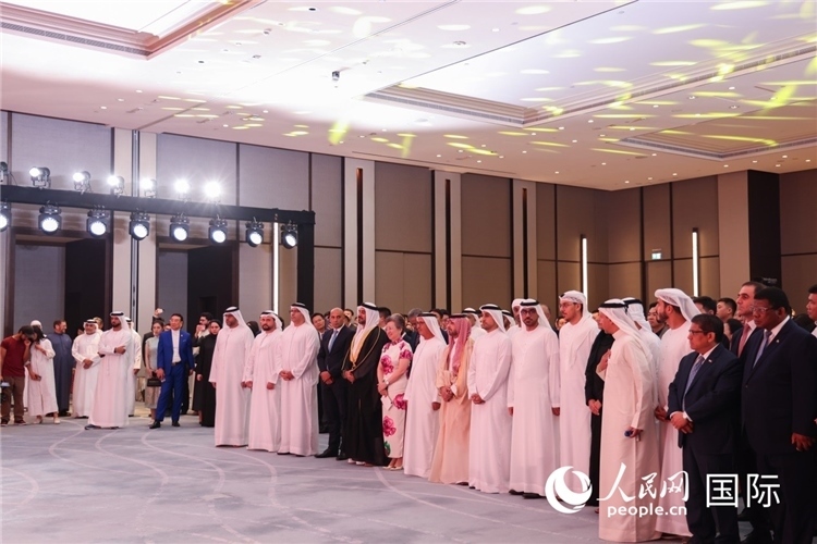 招待會現(xiàn)場。人民網(wǎng)記者任皓宇攝