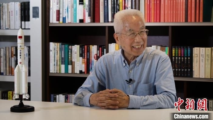 中國工程院院士龍樂豪。(中國運載火箭技術(shù)研究院供圖)