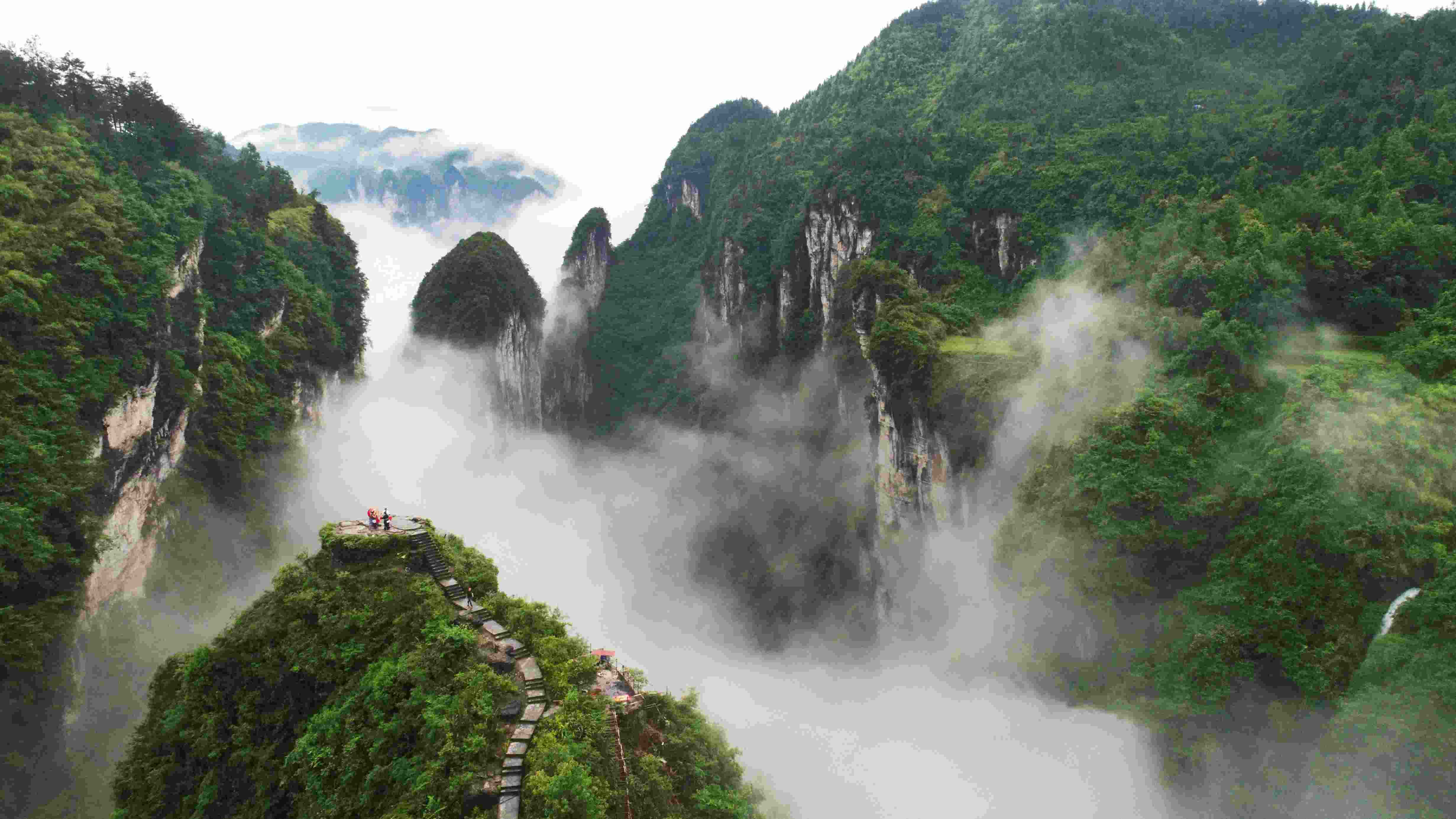 湖南矮寨國(guó)家森林公園。受訪者供圖