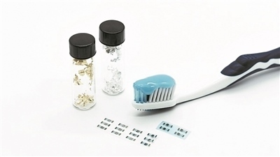  一種基于酞菁銅的晶體管研發(fā)成功。圖片來源：美國(guó)趣味工程網(wǎng)站