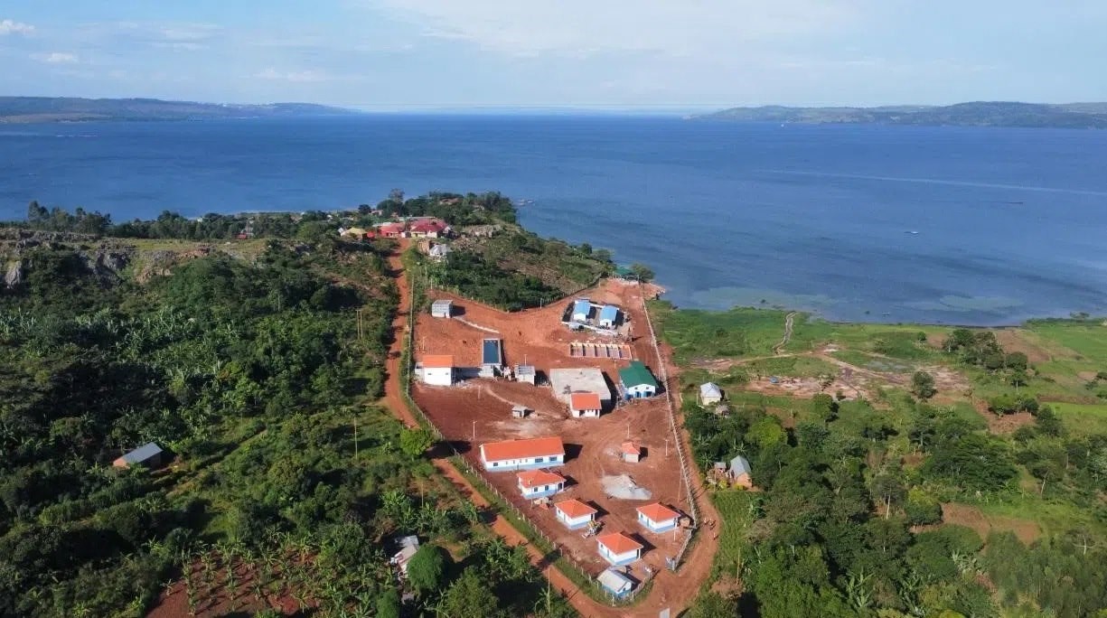 烏干達(dá)布伊奎供水項(xiàng)目建設(shè)完成。中鐵十局非洲公司供圖