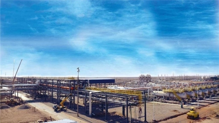 油田廠區(qū)一景。中國(guó)海油供圖