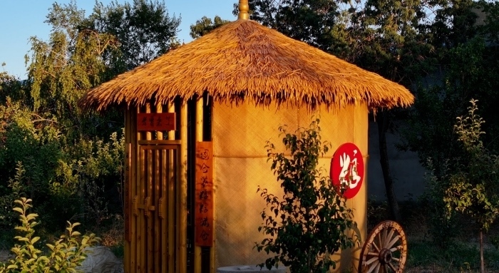 老奇臺(tái)人民法庭“土圓倉”調(diào)解室。老奇臺(tái)人民法庭供圖