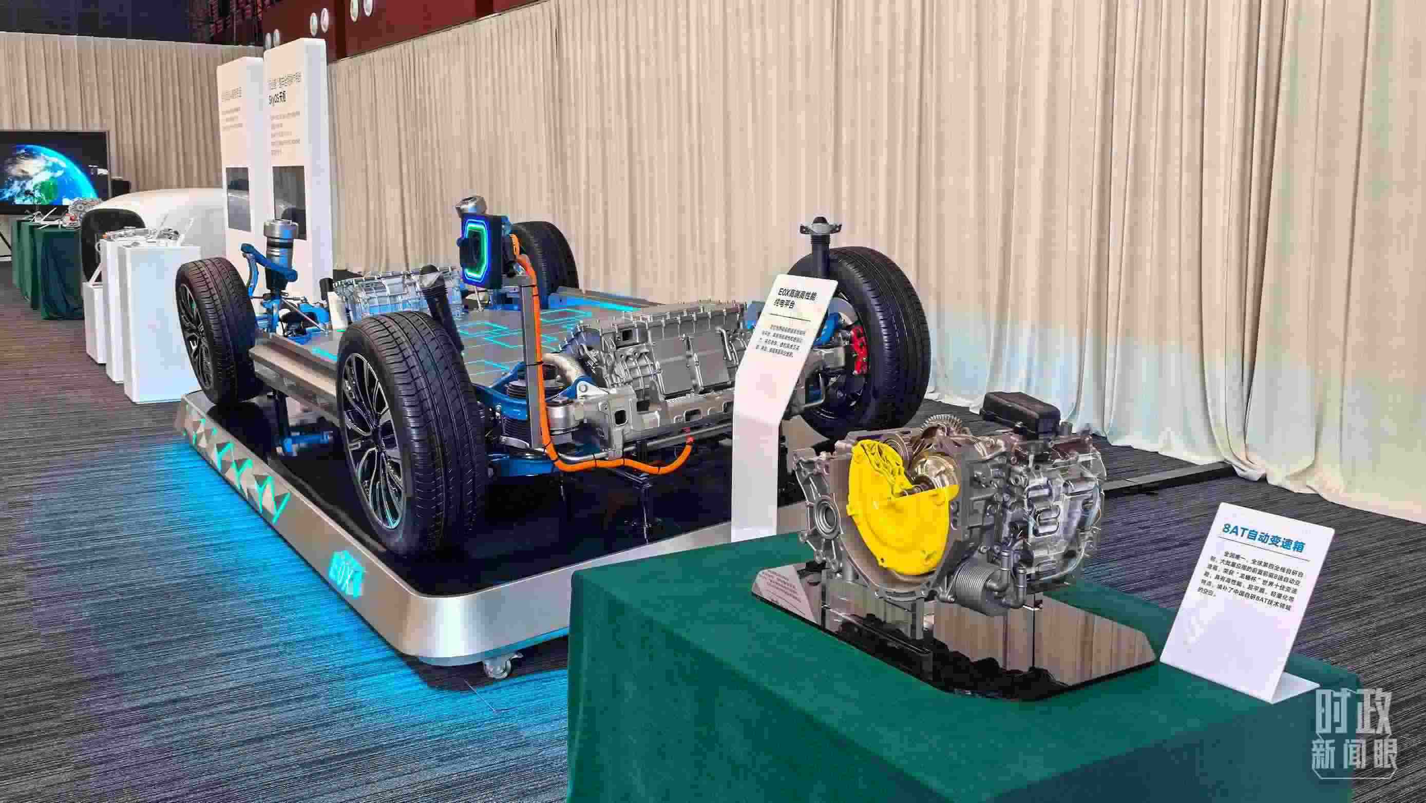 △安徽省重大科技創(chuàng)新成果集中展示的展品。（總臺(tái)央視記者陸泓宇拍攝）