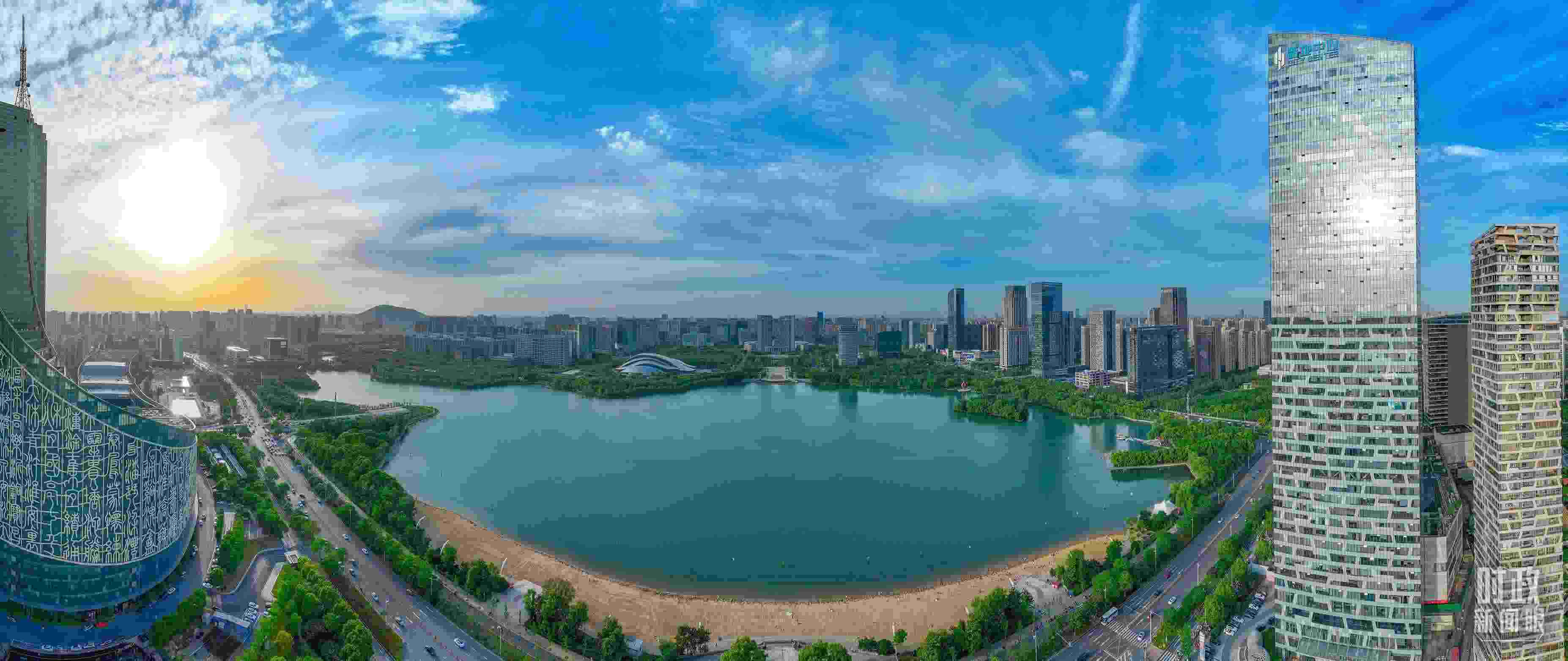 △安徽省合肥市。（合肥市蜀山區(qū)融媒體中心葛慶釗供圖）