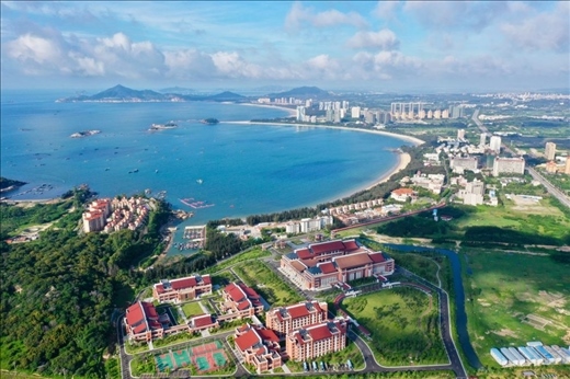 東山縣（無人機拍攝）。