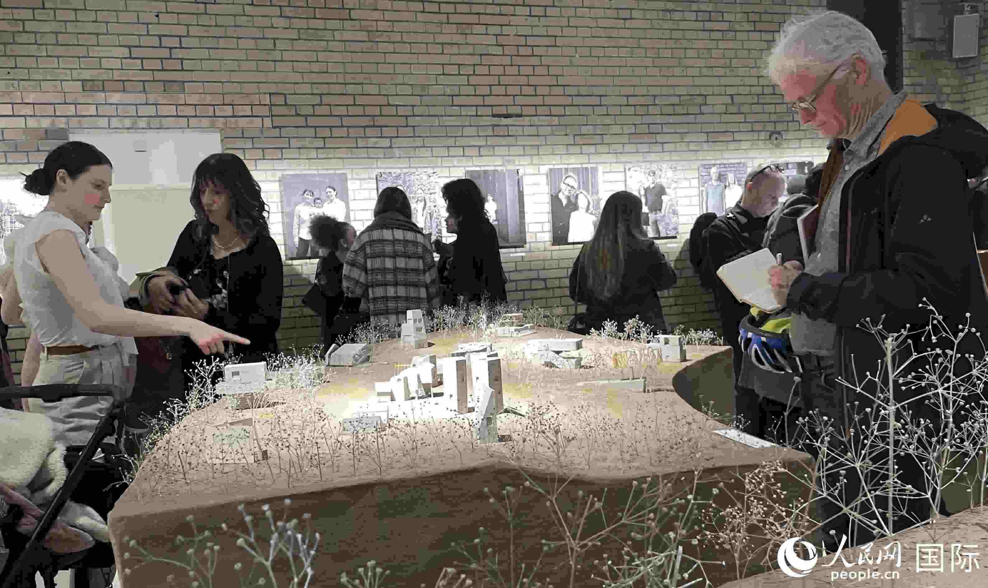 展覽現(xiàn)場(chǎng)。人民網(wǎng)鄭蘅夏攝