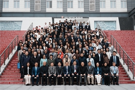 與會人員集體合影。主辦方供圖